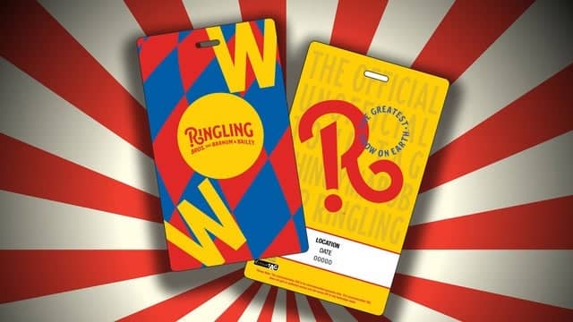 Ringling Bros. And Barnum & Bailey – Official Souvenir Tag