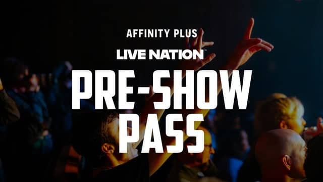 Fillmore Minneapolis – Affinity Plus Pre Show Pass