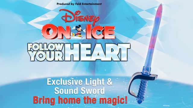 Disney On Ice! Follow Your Heart Light & Sound Sword