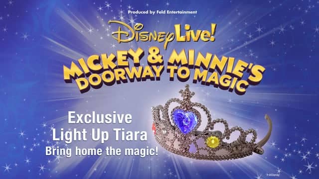 Disney Live! Mickey & Minnie's Doorway to Magic Light-Up Tiara