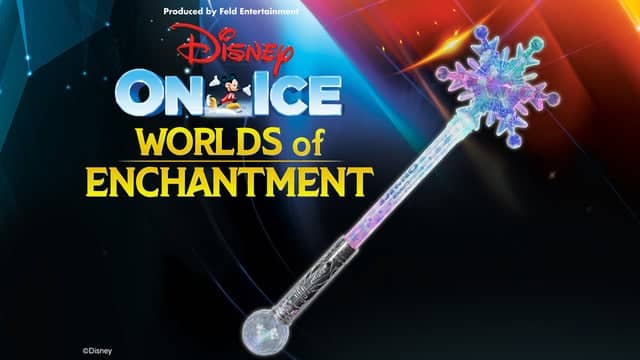 Disney On Ice! Worlds of Enchantment Snowflake Wand