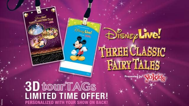 Disney Live! Three Classic Fairy Tales – Official tourTAGS