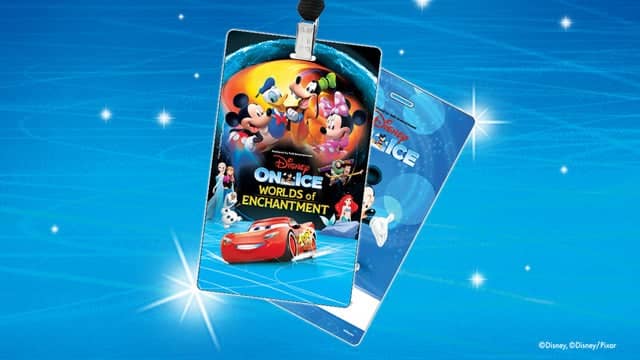 Disney on Ice Worlds Of Enchantment - Official Souvenir Tag