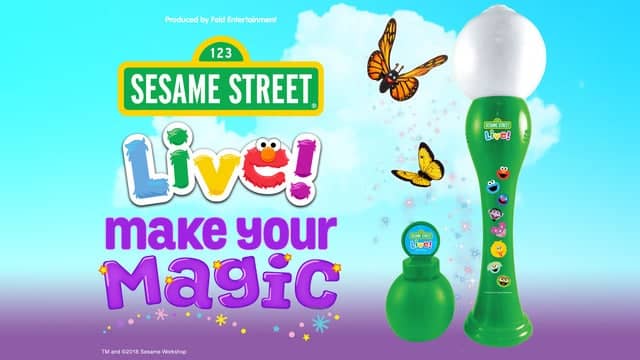 Sesame Street Live! - Make Your Magic Bubble Wand