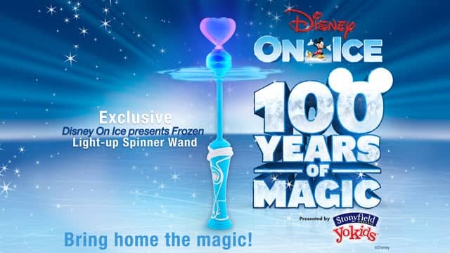 Disney On Ice celebrates 100 Years of Magic – Frozen Light-Up Spinner Wand