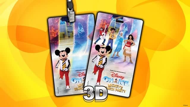 Disney On Ice Mickey's Search Party - Official Souvenir Tag